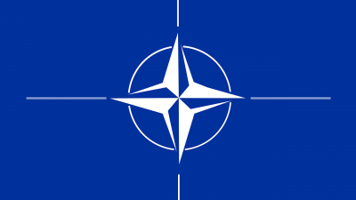 Den blå natoflaggan