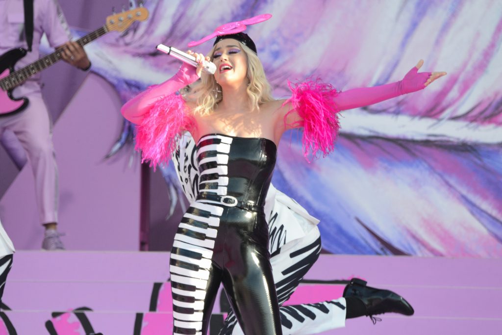 Katy Perry har varit i rymden