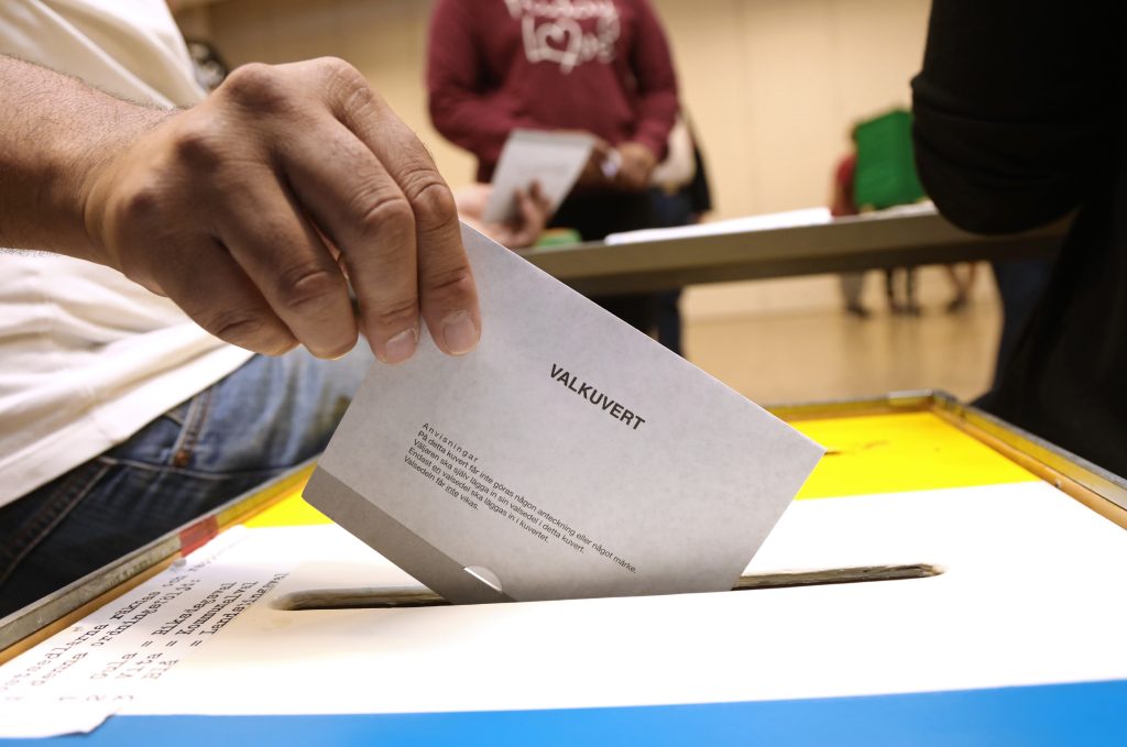 Tolvåring har byggt hemsida om valet